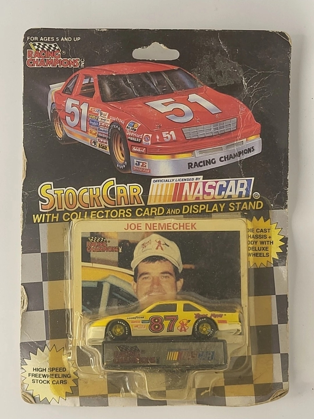 #87 Joe Nemechek / Texas Pete 1/64 scale Racing Champions 1992 